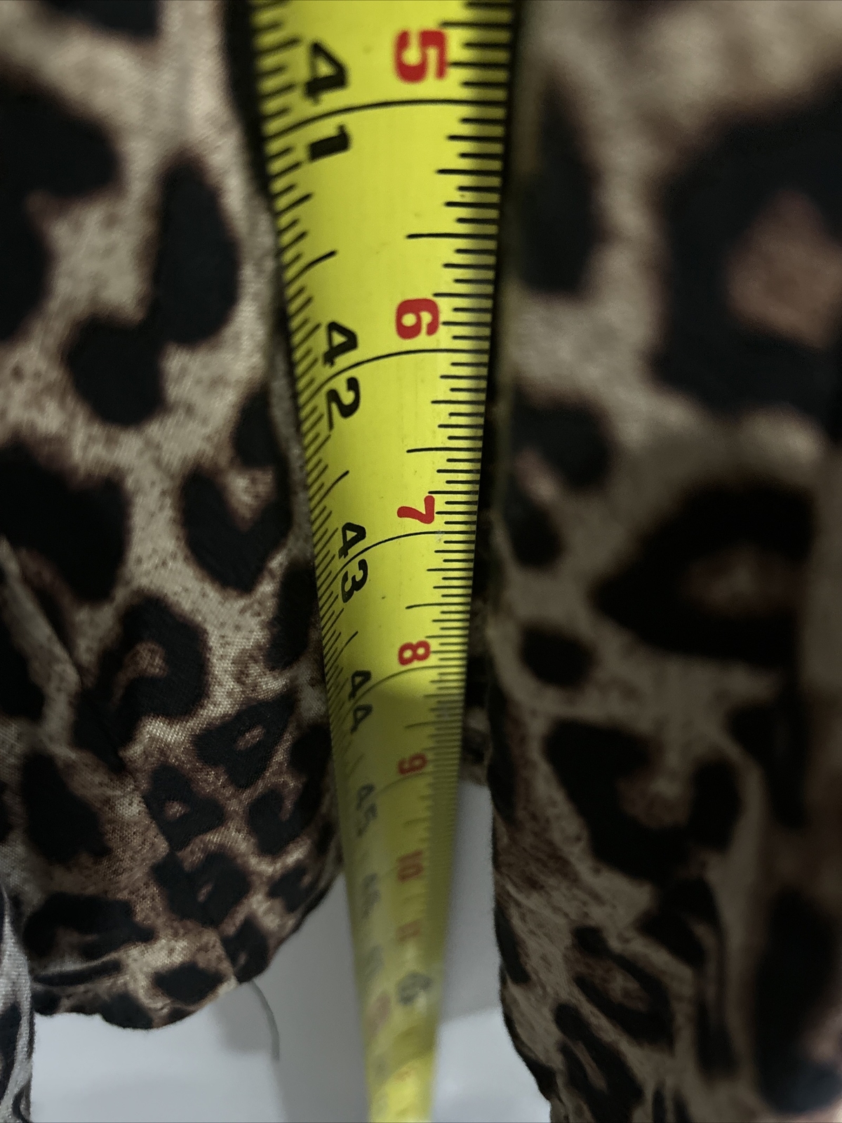 Torrid Challis Button Front Leopard Print Smock D… - image 9