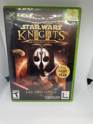 Star Wars Knights Of The Old Republic II: The Sith Lords Xbox - Complete CIB Mint Condition