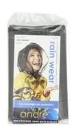 Andre Rain Wear 701 Rain Dasher Black One Size Fits All Andre Rain Wear 701 Rain Dasher Black One Size Fits All