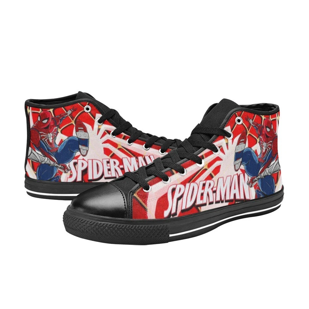 Spider-Man High Top Shoes Sneakers