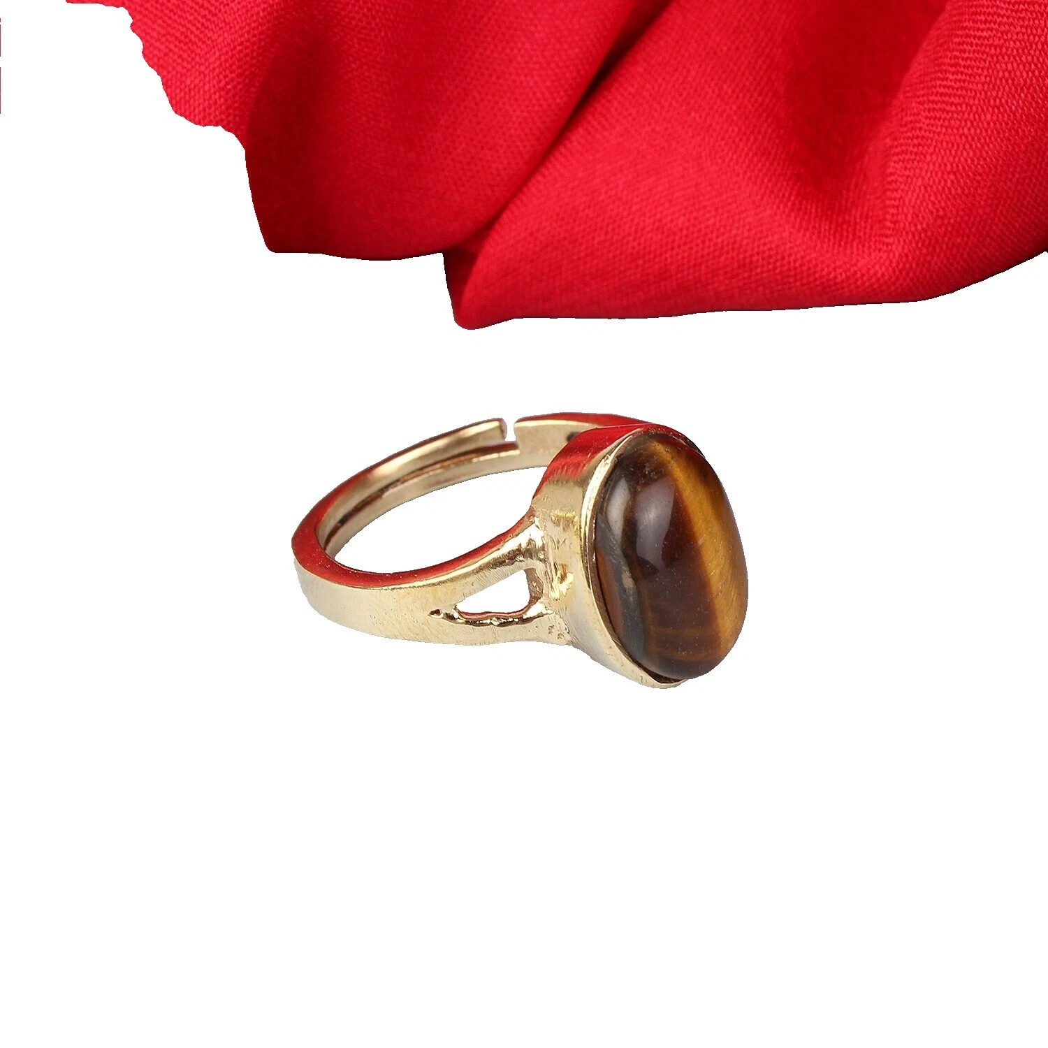 Anillos de Moda Marrón Latón chapado