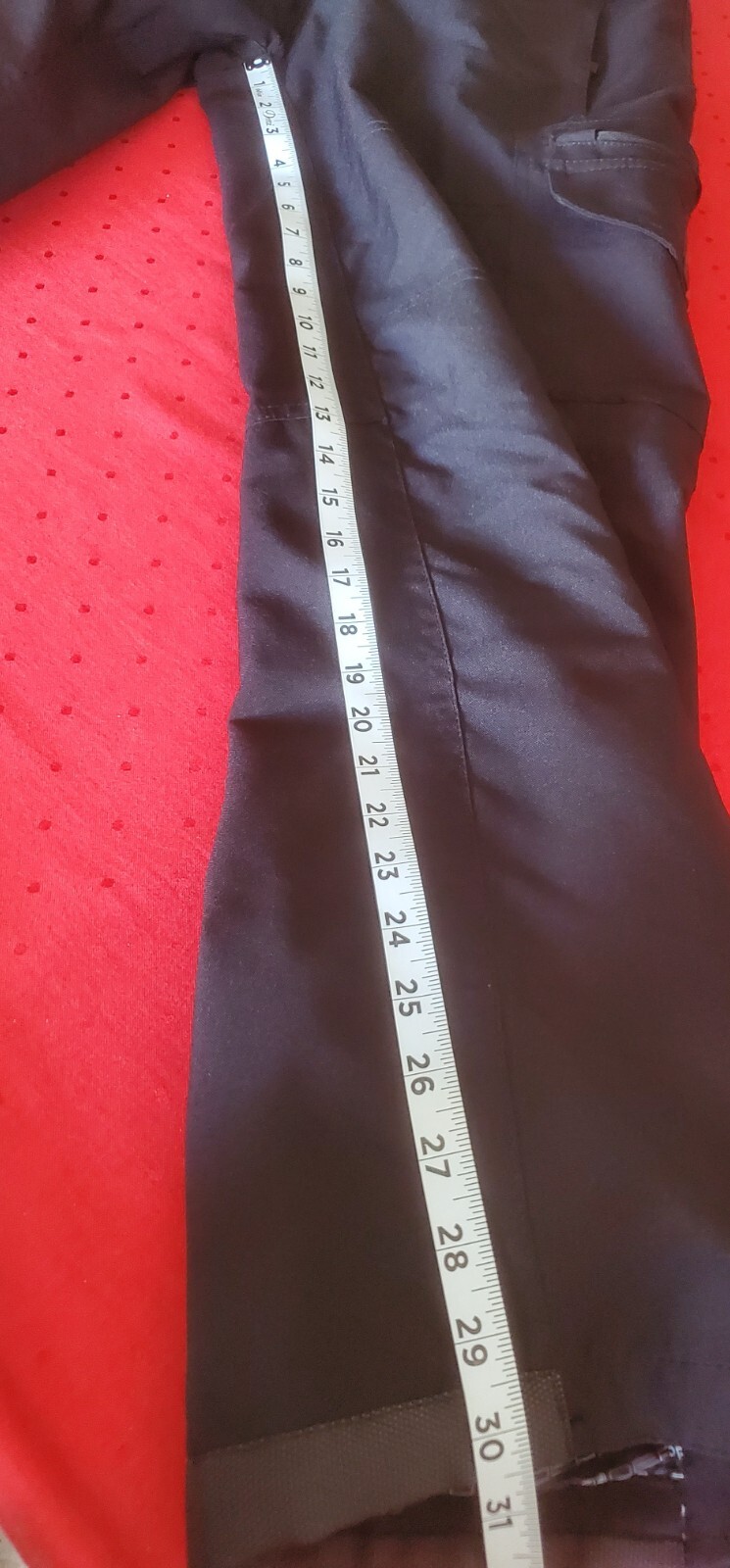 Ocean & Earth ski pants s small black reflective snow  rescue snowboarding recco