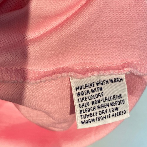 POLO Ralph Lauren klassische Passform Netz Poloshirt hellrosa | Größe Small Erwachsene - Bild 10 von 13