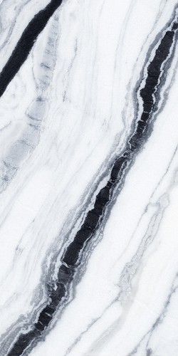 Joblot Porcelain Tile : Bianco Lasa, High Gloss, 600x1200 - Picture 3 of 3
