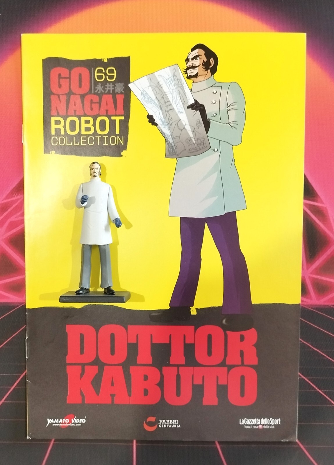 Go Nagai DOTTOR KABUTO 69 Goldrake Mazinga Goldorak Grendizer Mazinger Jeeg