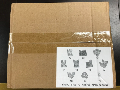 New In Factory Sealed Box Dwarven Forge Ice Cavern Set GT5-ICE