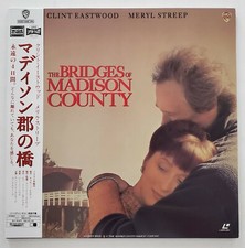 The Bridges Of Madison County Japanese Imported Laserdisc w/OBI Japan Eastwood