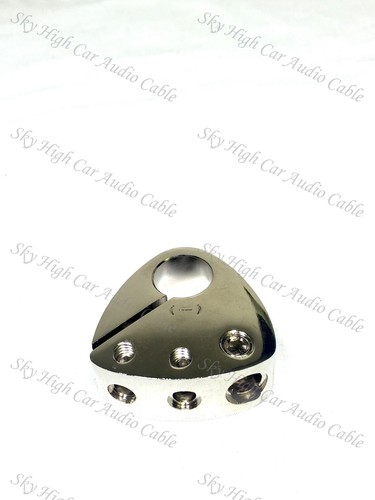 Pair Battery Terminals 1 4 ga 2 8 ga Output Set Screw SAE Post 1 + 1 - - Picture 2 of 3