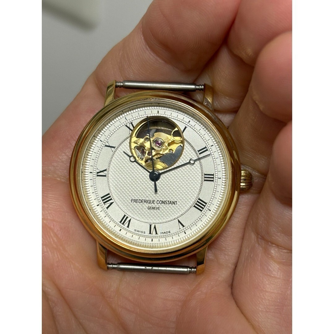 ジャンク フェイスのみ FREDERIQUE CONSTANT FC300/310×35/36 AT 自動巻 腕時計 裏スケ オートマチック  札幌市 中央区 南12条 Frederique Constant FC300/310x35/36 Classic Heartbeat Men's Watch