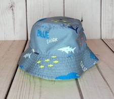 Carter's Unisex Reversable Fisherman Style Hat Kids Size 4-8 yrs