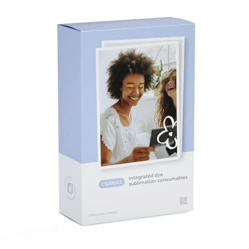 20er Set 3 Zoll Thermosublimations-Fotopapier für Klare & Brillante Bilder