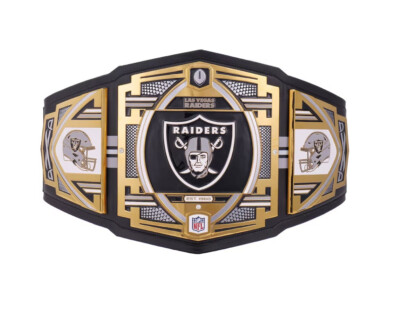 NEW Las Vegas Raiders Legacy Title Belt ADULT SIZE 2MM