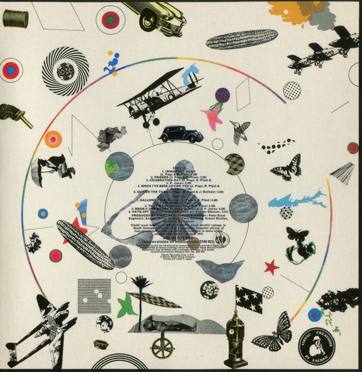 Led Zeppelin III オリジナルLP Led Zeppelin - Led Zeppelin III - Amazon.com Music