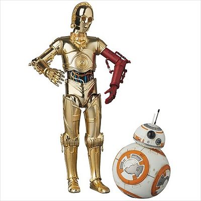 MEDICOM TOY MAFEX Star Wars THE FORCE AWAKENS C-3PO & BB-8 SET