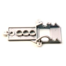 NSR 1248 Narrowed Sidewinder Motor Mount Hard, White 1:32 spare parts