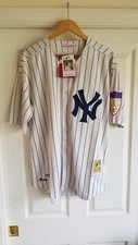 NWT 1951 Mickey Mantle New York Yankees Throwback Pinstripe Jersey (S-3XL)