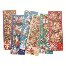 2PCS Uncut Christmas Sheet Stickers- Scrapbooking, Journal, DIY Crafts  Cards