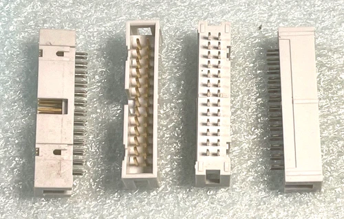 LOT OF 4:26-Pin Male IDC Flat Ribbon Cable Box Header 2.54mm Connectors RM1-CBL8