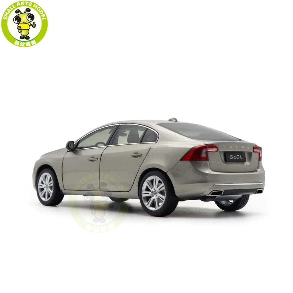 1/18 Volvo S60 S60L T5 Gris Diecast Modelo Coche de Juguete Amigos Regalos Foto 3 de 4