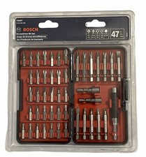 Bosch Screwdriver Set 47 Screw Driver Bit Set T4047 New In Package