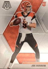 2020 Panini Mosaic Football Base Rookies #201: Joe Burrow Base