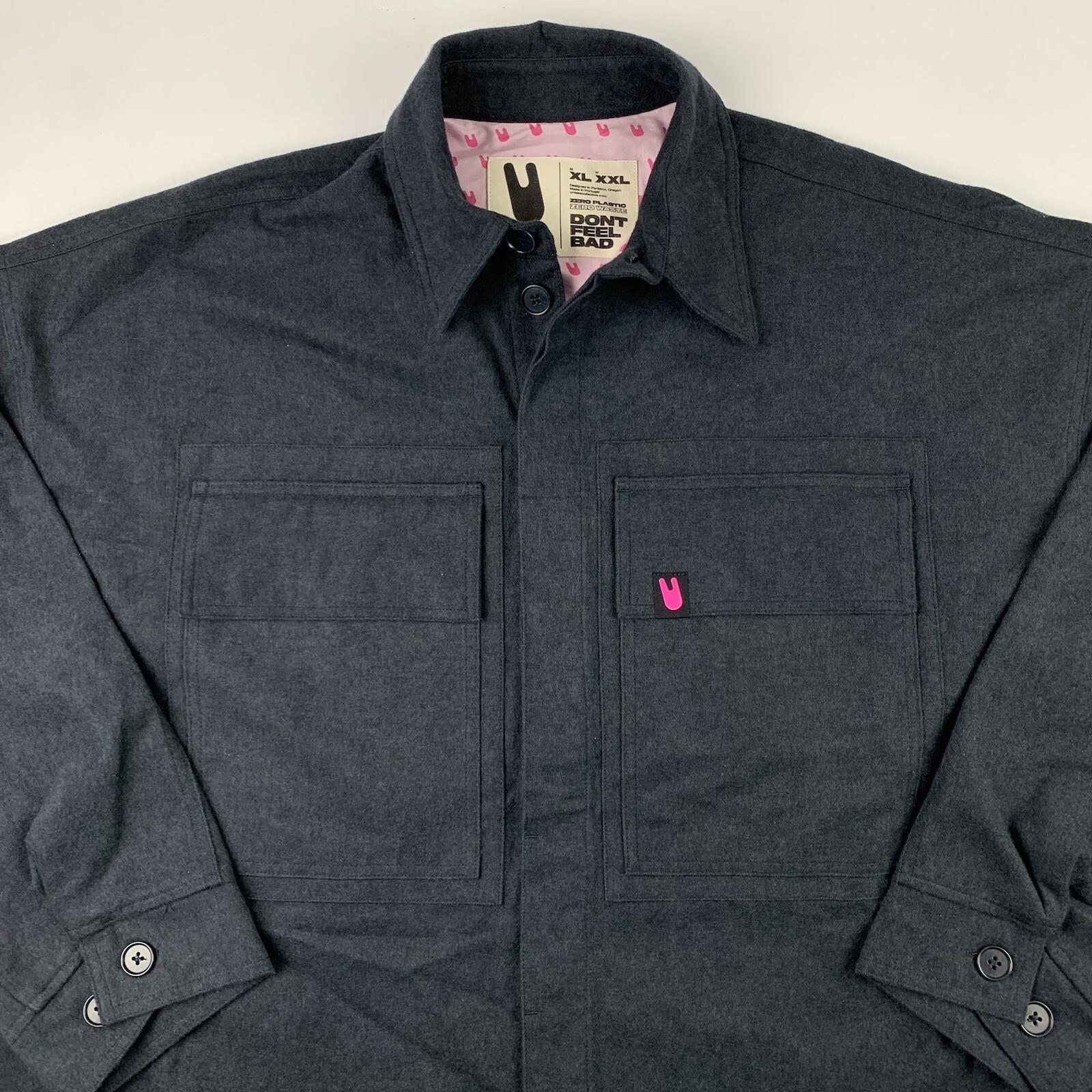 Unless Collective Biodegradable Flannel Jacket Co… - image 1