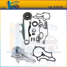 For 85-95 Toyota Pickup Timing Chain Kit Water Pump 2.4L 22R 22RE 22REC