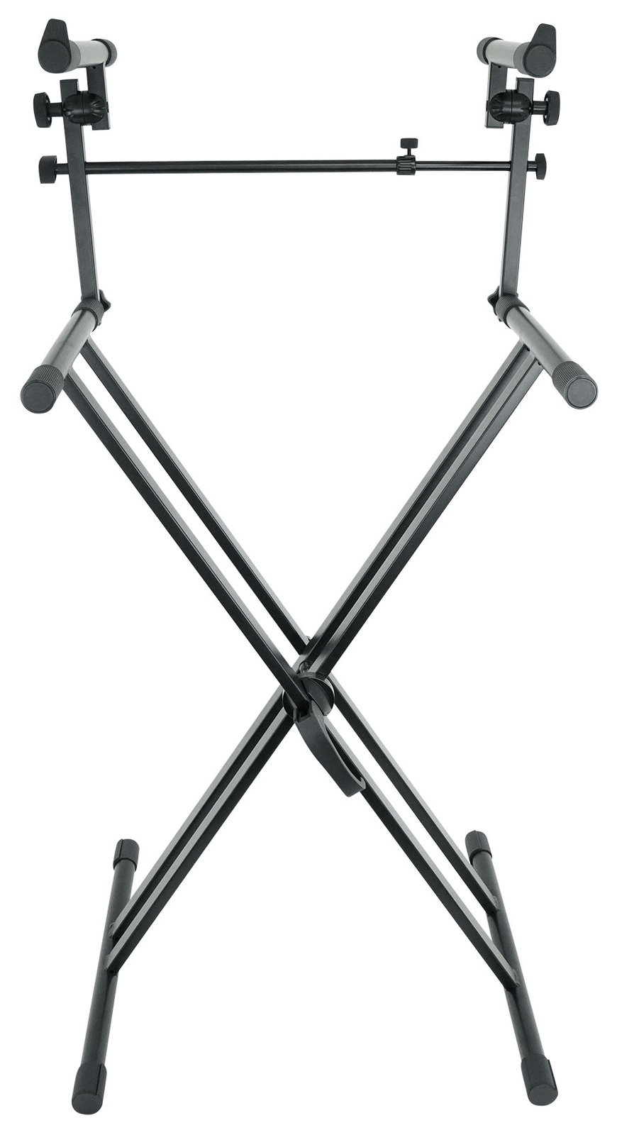 Rockville RKS42X X-Stand 2-Tier Keyboard or DJ Stand Fits Dexibell VIVO P7