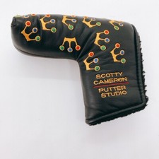 Scotty Cameron Putter Cover 2002 Mini Crown Black From Japan [Near Mint]
