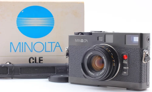 [Unused in Box] Minolta CLE Rangefinder camera M-Rokkor 40mm f/2 from JAPAN
