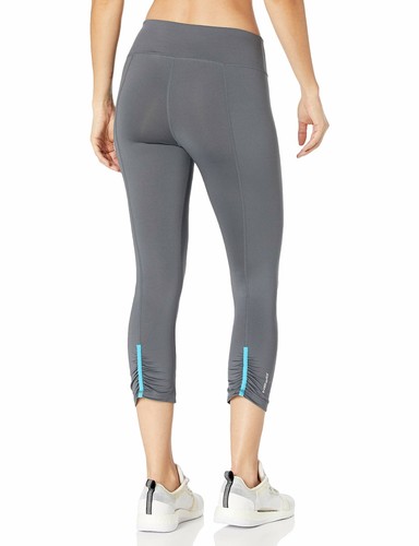 HEAD Leggings Donna Studio Crop Grigio Dim Small - Foto 2 di 2