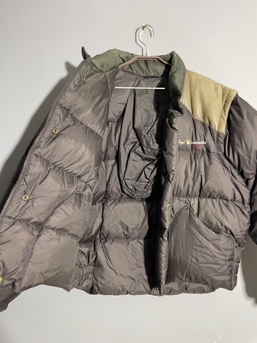Vintage Chevignon Togs Unlimited Brown Down Jacket Vest - Picture 17 of 22