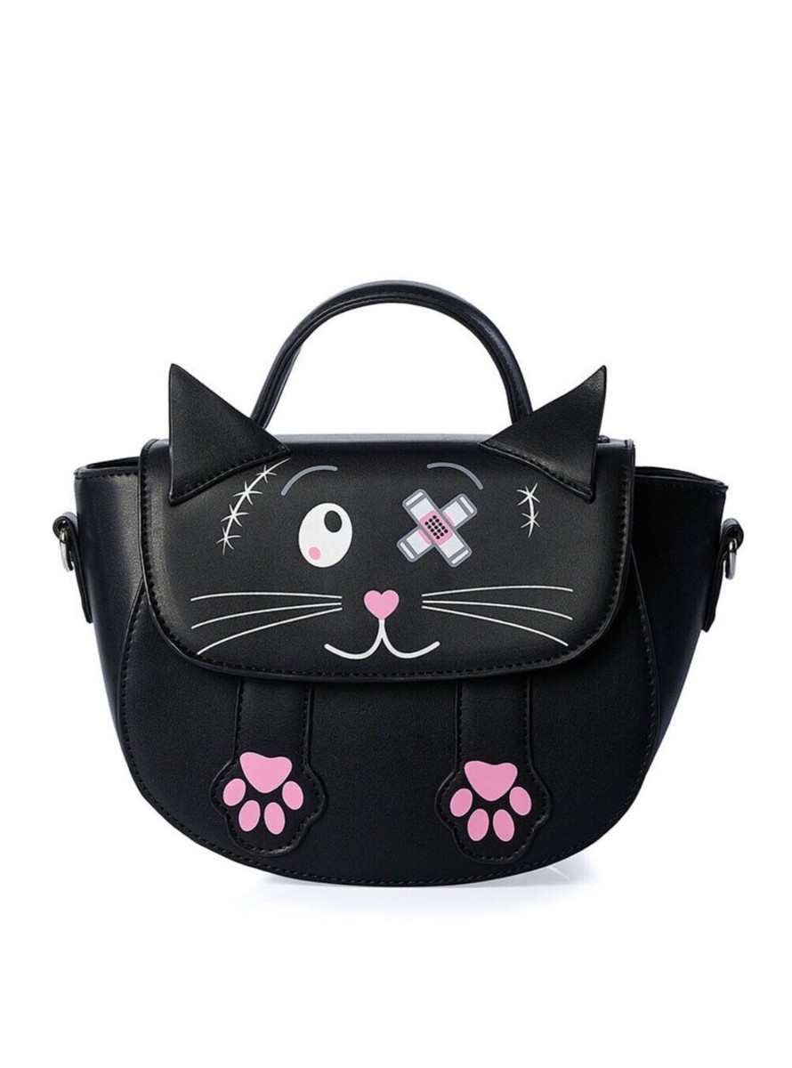★OVHEE★ Low Shoulder Bag Black Black mini shoulder bag | Gaudì