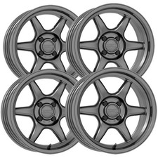 Set Of 4 Kansei K11g Tandem 15 15x7 4x100 25mm Gunmetal Wheels Rims 15 Inch Set Of 4 Kansei K11g Tandem 15 15x7 4x100 25mm Gunmetal Wheels Rims 15 Inch