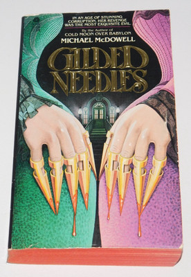 Gilded Needles PB Michael McDowell Avon 1980 Horror Paperbacks From Hell