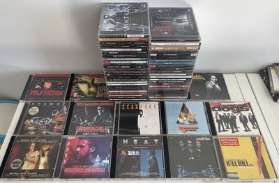 Movie Soundtrack CD Collection Scarface Terminator 2 Clockwork Orange HEAT A+++