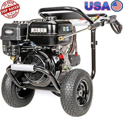 #ad Gas Pressure Washer 4400 PSI 4.0 GPM W Hose Spray Gun Nozzle Tips Pneumatic Tire $1132.49