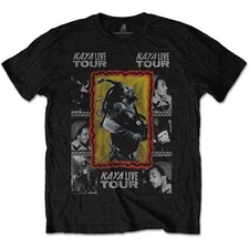 Bob Marley and the Wailers Kaya Live Tour Official Tee T-Shirt Mens Unisex
