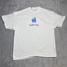 Vintage Apple Store Promo Shirt XL Twelve Oak...