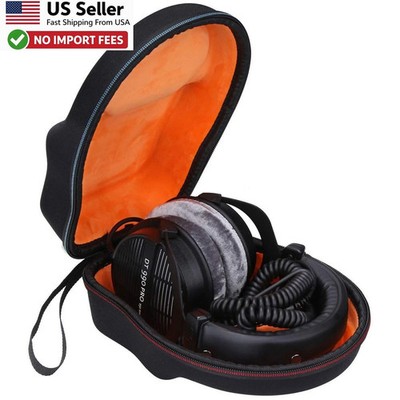 Hard Portable Case with Beyerdynamic DT 990 /DT 770 Open Studio Headphone Ca