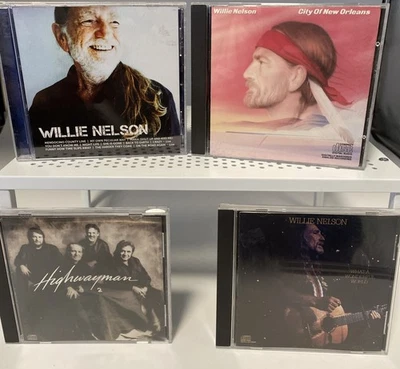 Lot of 4 Willie Nelson Country CD’s - Image 1 of 4