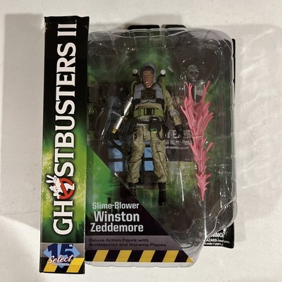 DIAMOND SELECT TOYS Ghostbusters 2 Winston Zeddemore Action Figure Slime-Blower