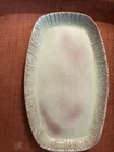 Frankoma Mayan Aztec Green 13-5/8" Rectangular(ish) Platter