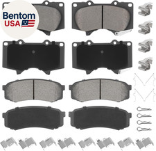 Set pastiglie freno anteriori e posteriori in ceramica per Toyota 4Runner 2003-2023, per Sequoia 20