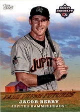 Jacob Berry 2023 Topps Pro Debut Farm Fresh Futures #FF-8 Jupiter Hammerheads