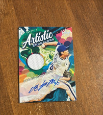 Hyeon Jong Yang 2022 Diamond Kings Artistic Endeavors Jersey Auto Texas Rangers