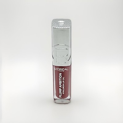 L'OREAL Loreal Lipgloss Plump Ambition Hyaluron Lip Oil 601 Worth & Neu