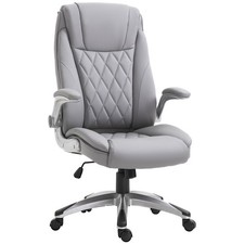 Image of Vinsetto High Back Executive Office Chair Home Swivel Grey