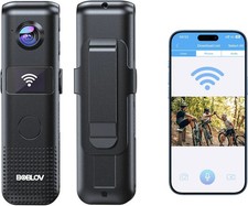 BOBLOV C18 64G WiFi Body Camera   Easy One-Touch Operation with Small OLED Di...