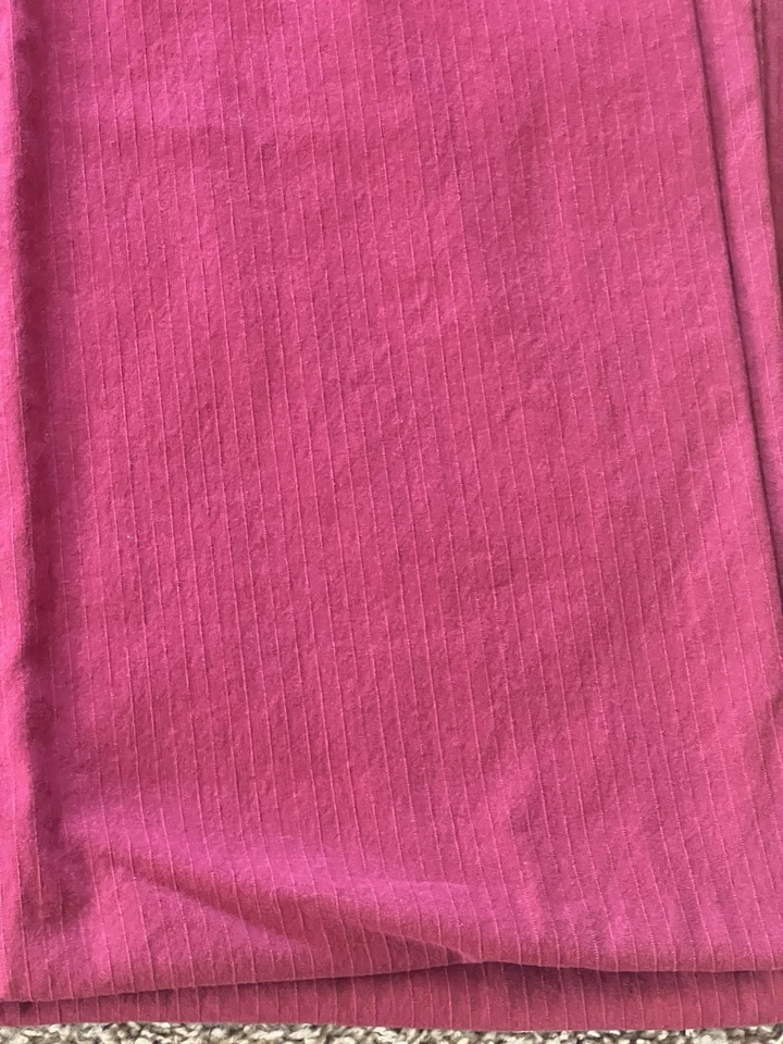 Vintage Vermont Country Store Ribcord Queen Bedspread Red Burgundy Round Edges - Image 2 of 4